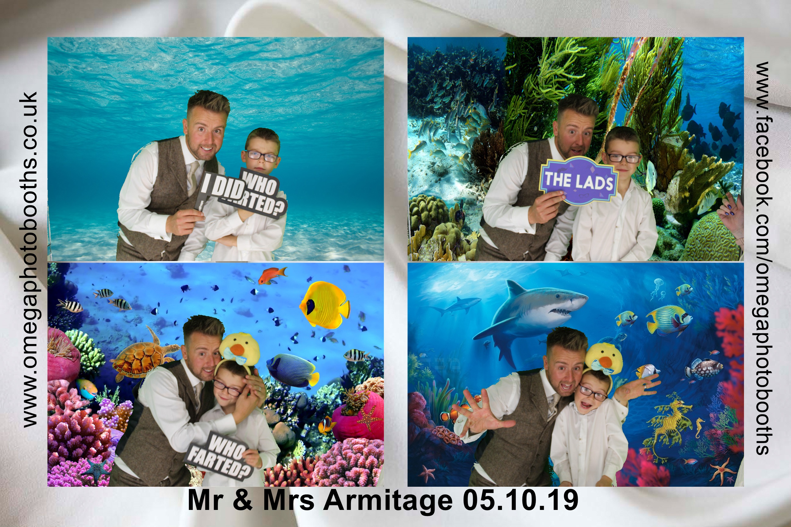Mr & Mrs Armitage | View more photos from the event at gallery.omegaphotobooths.co.uk/u/Omega-Photobooths/Mr-Mrs-Armitage